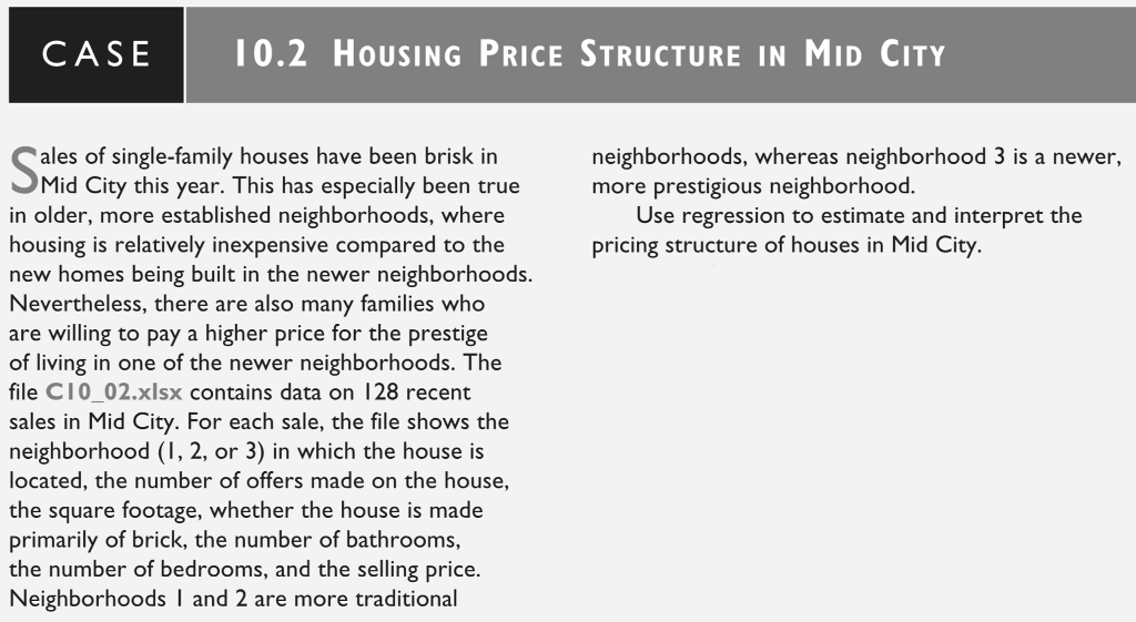 case 10.2 housing price structure in mid city