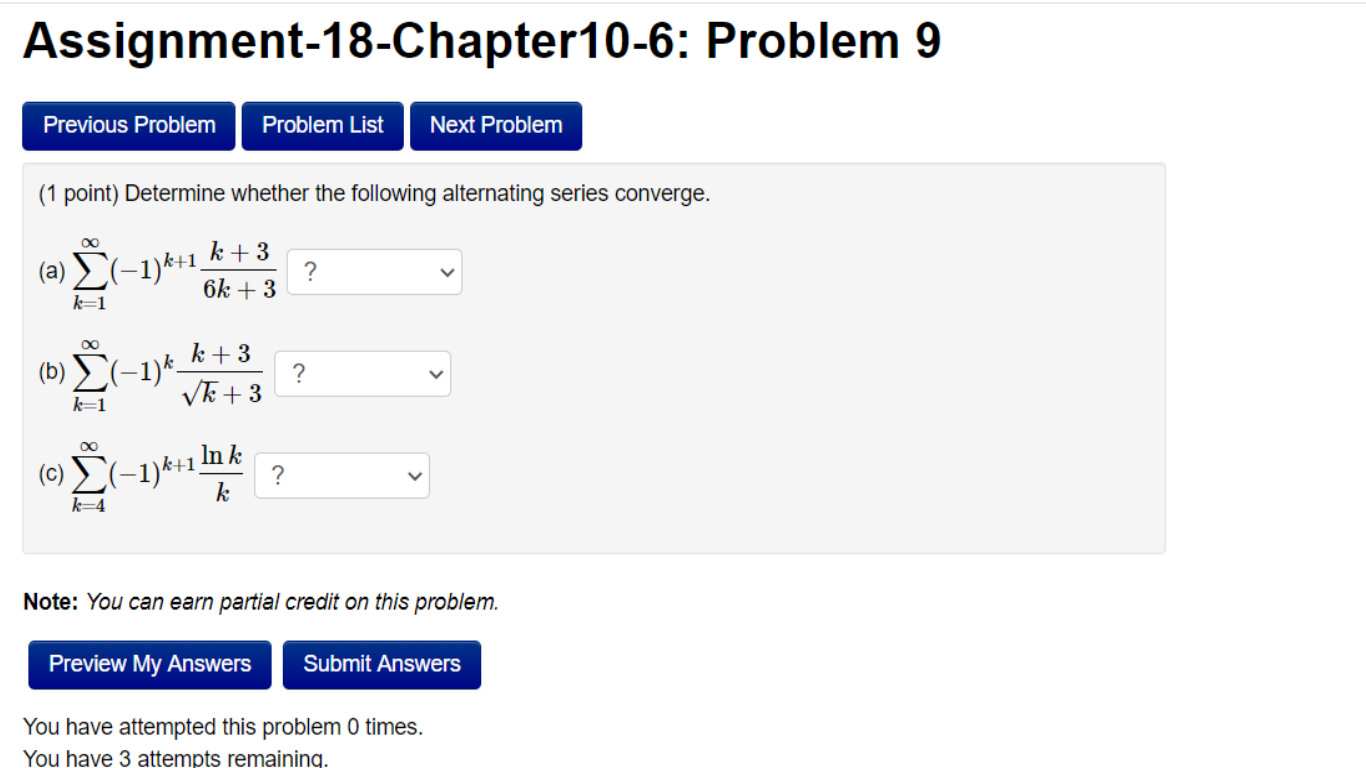 Solved Assignment-18-Chapter 10-6: Problem 9 Previous | Chegg.com