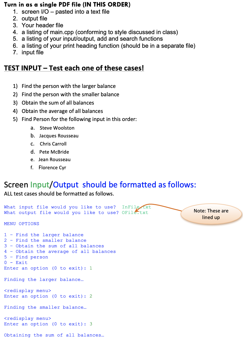 Write a program that will first receive from the user | Chegg.com