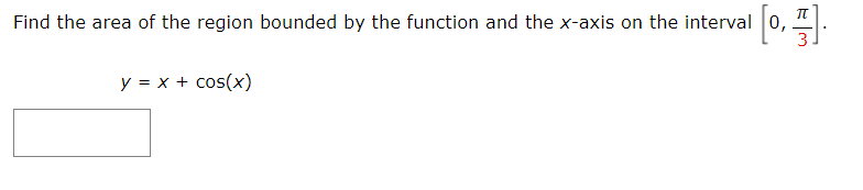 Solved Find The Area Of The Region Bounded By The Function 