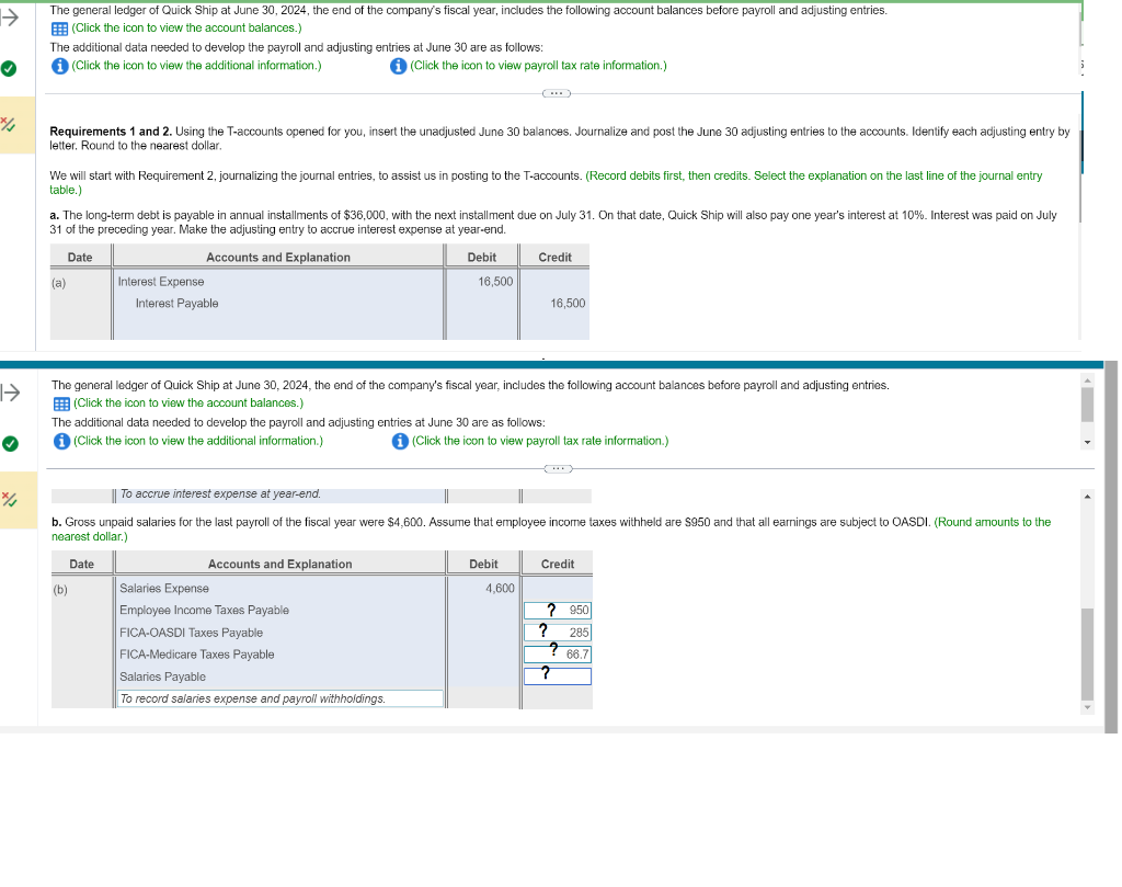 Solved The General Ledger Of Quick Ship At June 30 2024 Chegg Com   Php8S7FYX