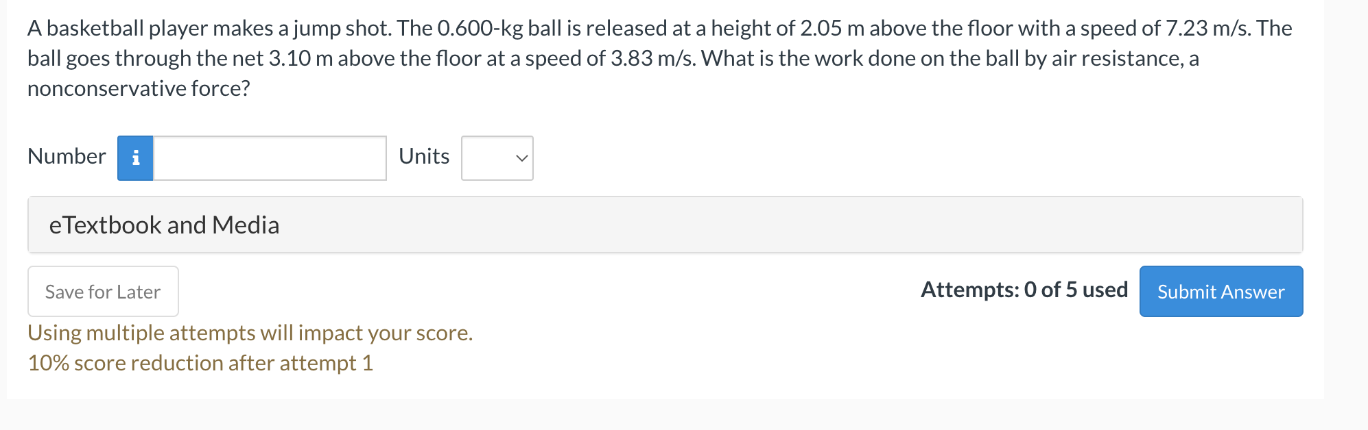 Solved A basketball player makes a jump shot. The 0.600−kg | Chegg.com