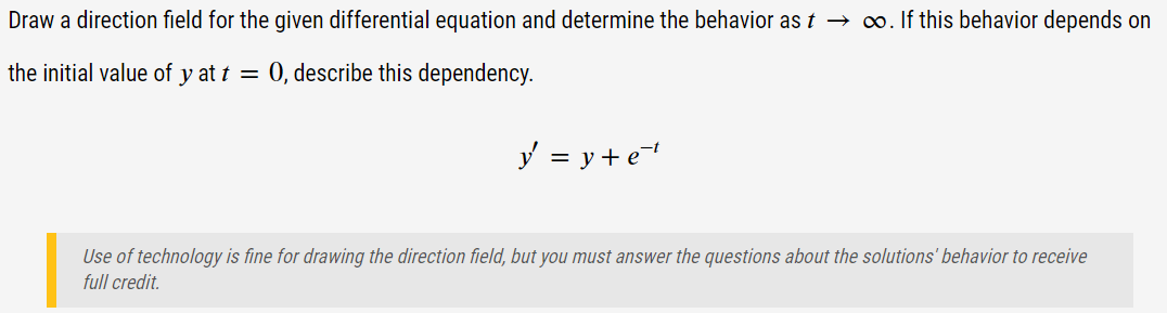 solved-draw-a-direction-field-for-the-given-differential-chegg