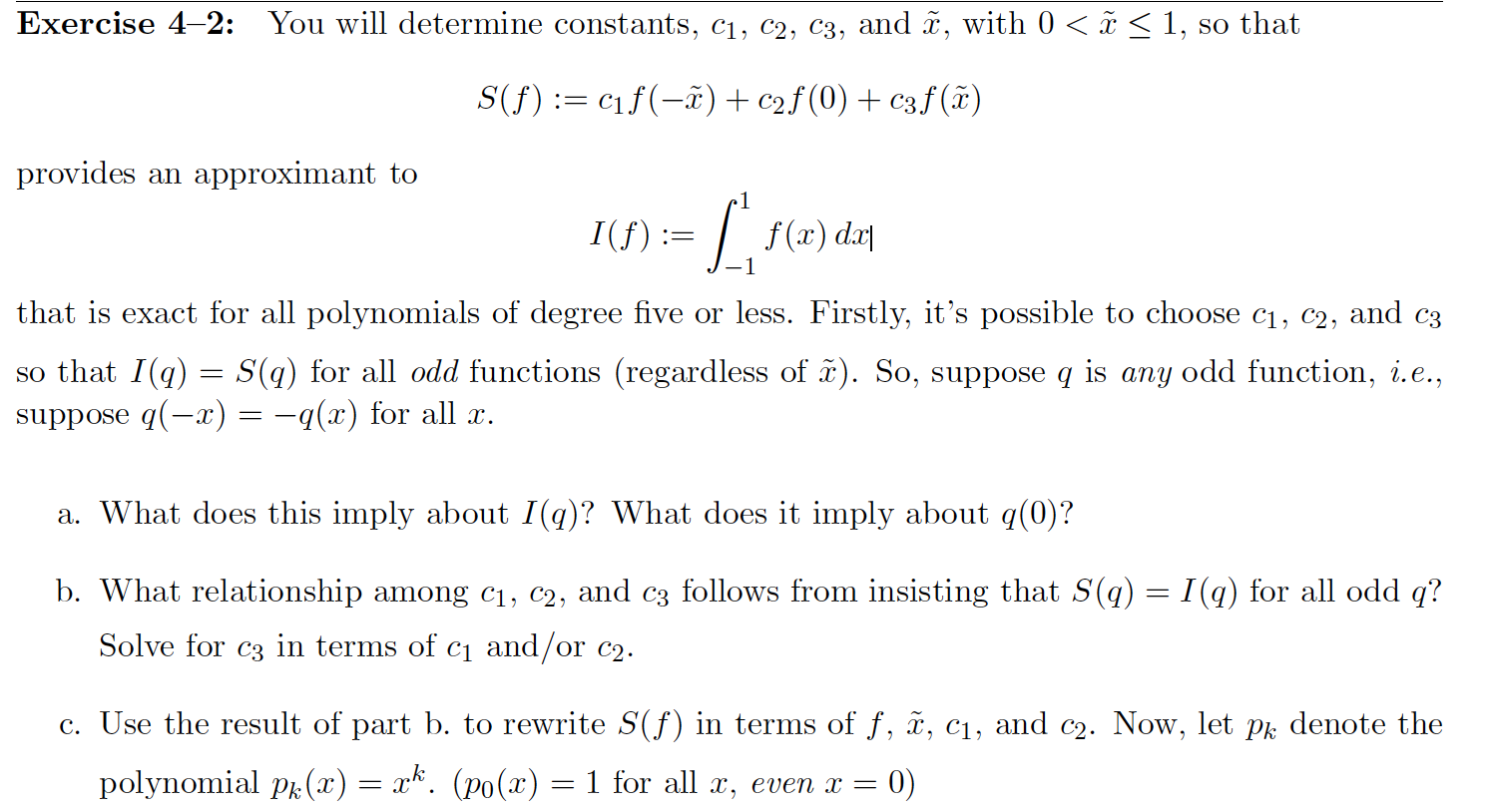 Exercise 4 2 You Will Determine Constants C1 C2 Chegg Com
