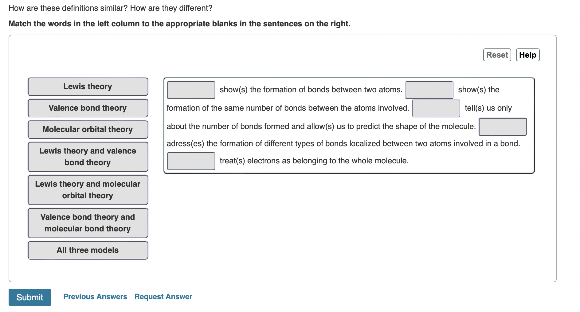 Solved How are these definitions similar? How are they
