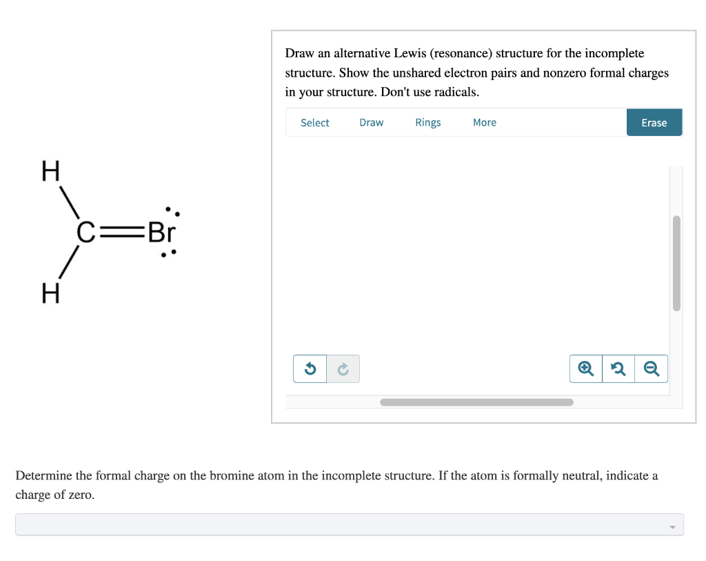 [Solved] H Draw an alternative Lewis (resonance) structur