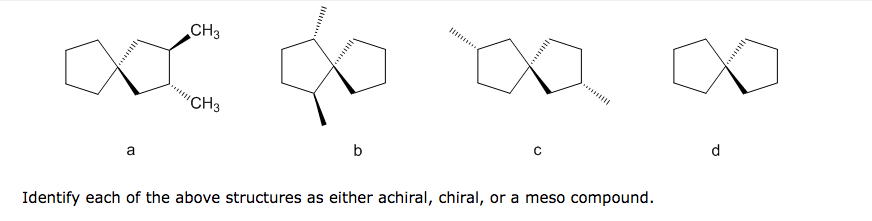 Solved Identify each of the above structures as either | Chegg.com