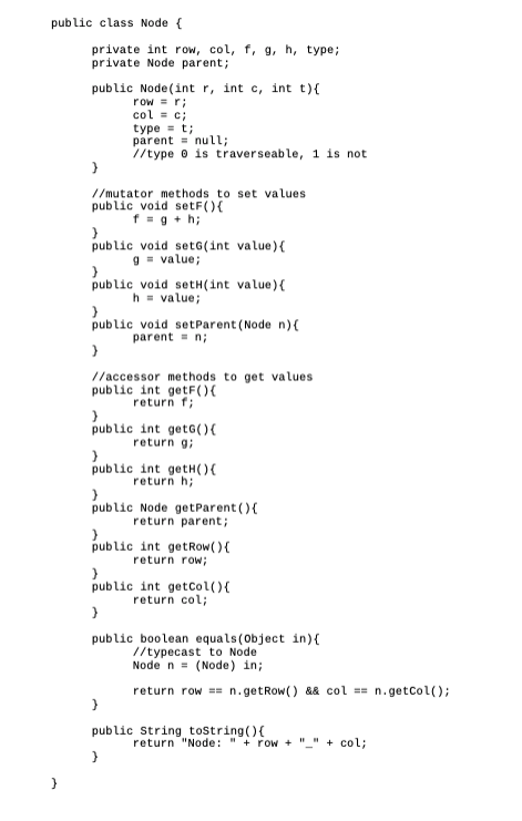 Please Help Using Java To Solve This Node Please D Chegg Com