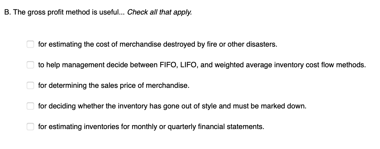 Solved The Inventory Was Destroyed By Fire On December 31. | Chegg.com