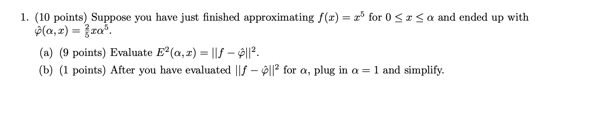 Solved Please show all work including the integral math, Ive | Chegg.com