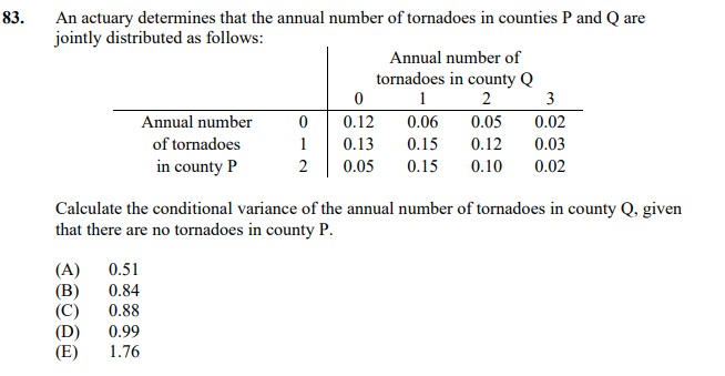 Solved An actuary determines that the annual number of | Chegg.com