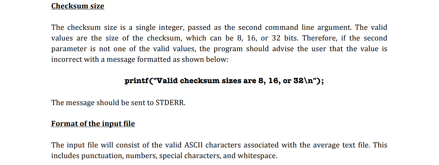 Solved In this assignment you'll write a program that | Chegg.com