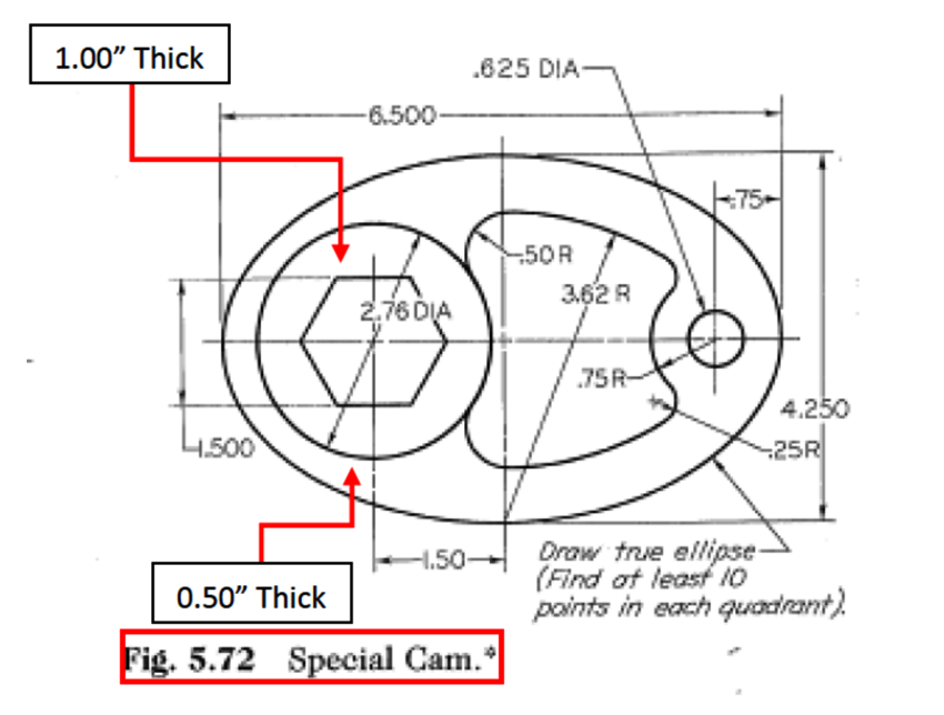 How To Draw Cam Profile In Autocad
