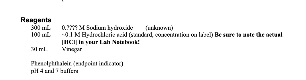 Solved Calculate the molarity of the NaOH solution used in | Chegg.com