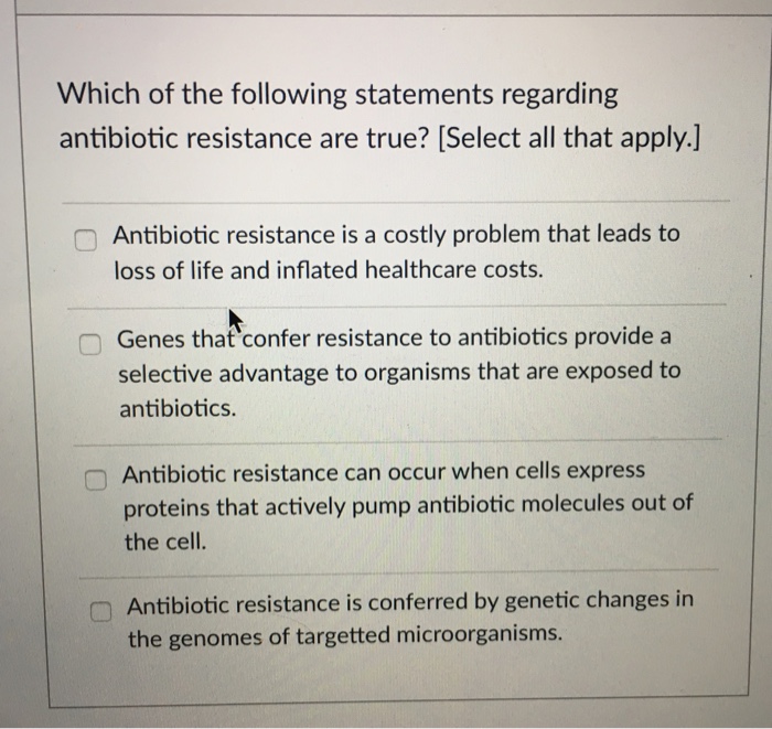 Solved Which of the following statements regarding