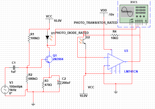 Solved SIMULATE AND SHOW SCHEMATIC AND OSCILLOSCOPE RESULTS | Chegg.com