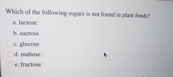 All Of The Following Statements About Carbohydrates Are True Except