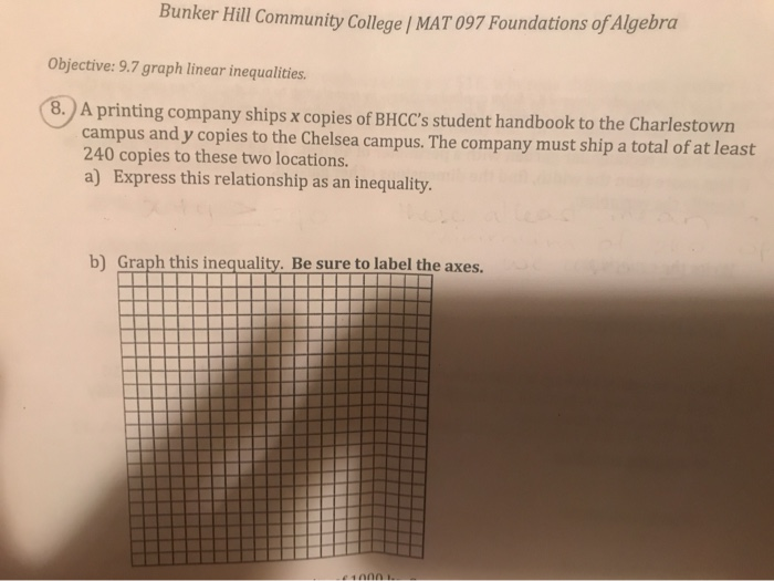 Bhcc Math Solved Bunker Hill Community College | MAT 097 Foundations | Chegg.com