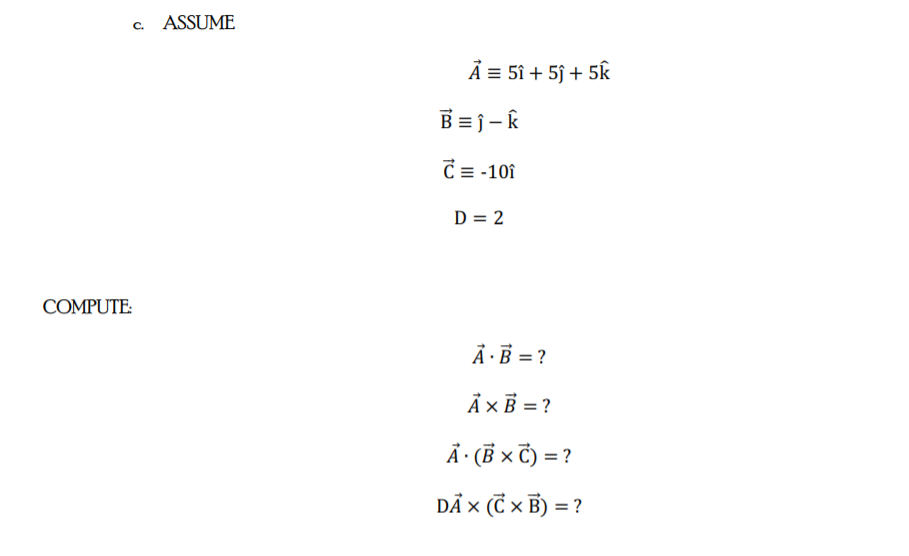 Solved C Assume A 5 5ſ 5 B I A C 101 D 2 Co Chegg Com