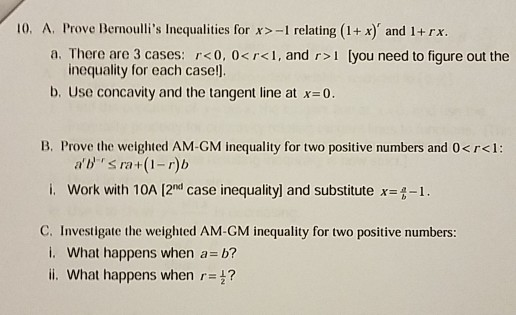 Solved please help me solve all parts of this problem, | Chegg.com
