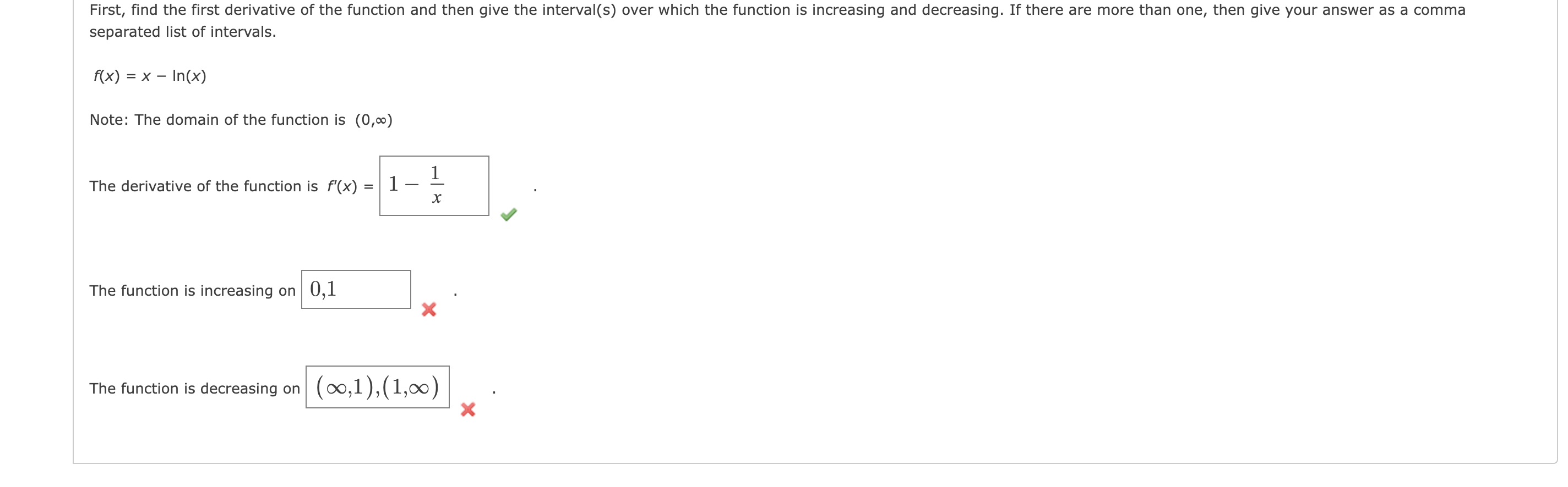 Solved First Find The First Derivative Of The Function And 8558