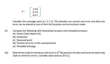 Solved I. Title: Source and Channel Coding II. Objectives: | Chegg.com