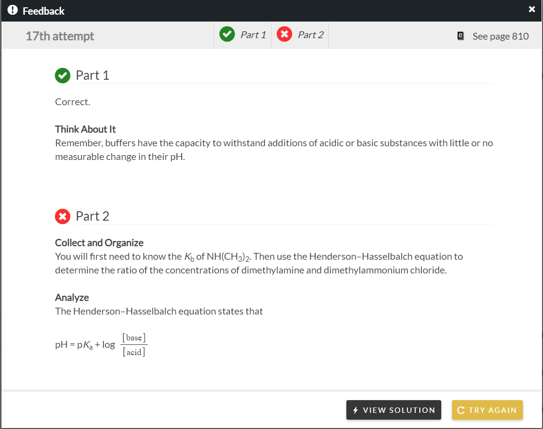 Solved A PH Buffer Is A Solution That Resists Changes In PH Chegg Com   PhpE425Q6