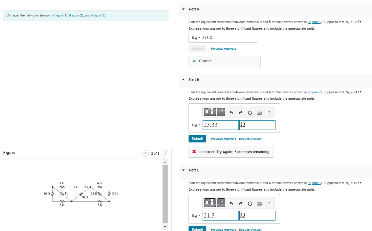 Solved PLEASE SOLVE PARTS 2 and 3. IMAGES FOR BOTH POSTED | Chegg.com