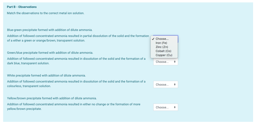 solved-part-b-observations-match-the-observations-to-the-chegg