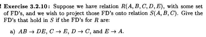 Solved Exercise 3.2.10: Suppose We Have Relation | Chegg.com