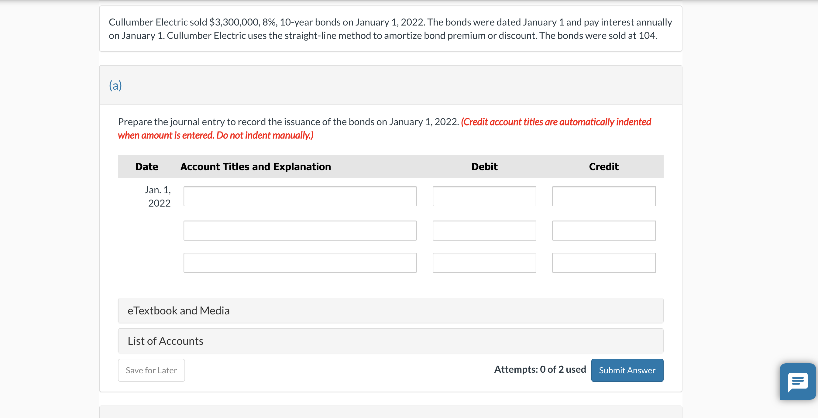 Solved Prepare the journal entries for interest and the | Chegg.com