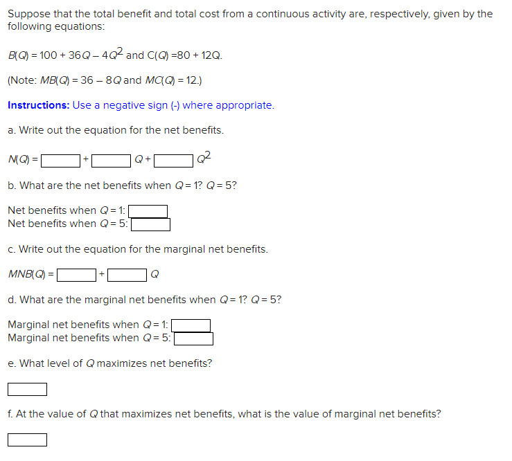 solved-suppose-that-the-total-benefit-and-total-cost-from-a-chegg