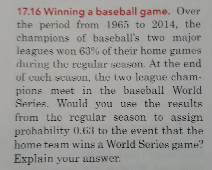 Baseball quiz: Each games equals 0.0061728395 of the season