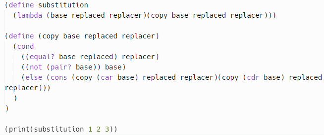 Solved Please explain the following Scheme code in step by | Chegg.com