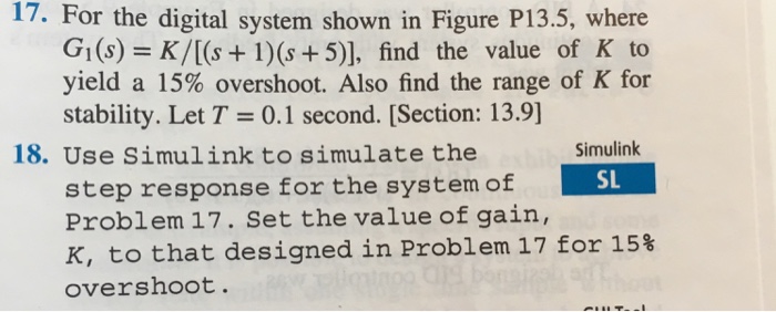 For the digital system shown in Figure P13.5, where | Chegg.com