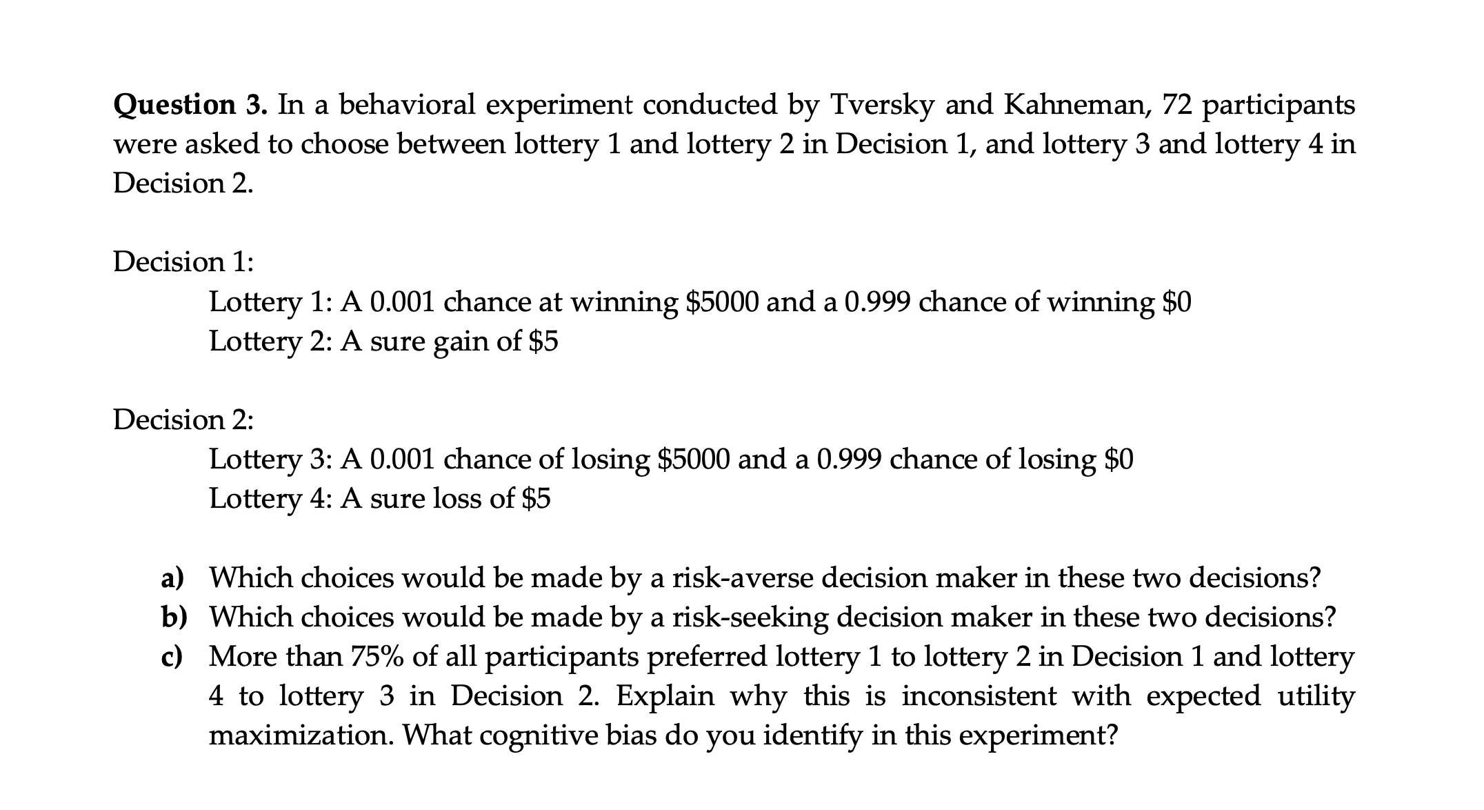 Solved Question 2. You are trying to determine which MBA | Chegg.com