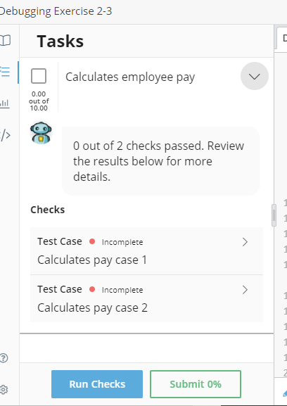 Solved Help C# Instructions The program DebugTwo3.cs has | Chegg.com