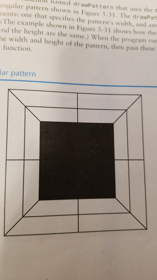 Solved 24. Turtle Graphics: Rectangular Pattern In a | Chegg.com