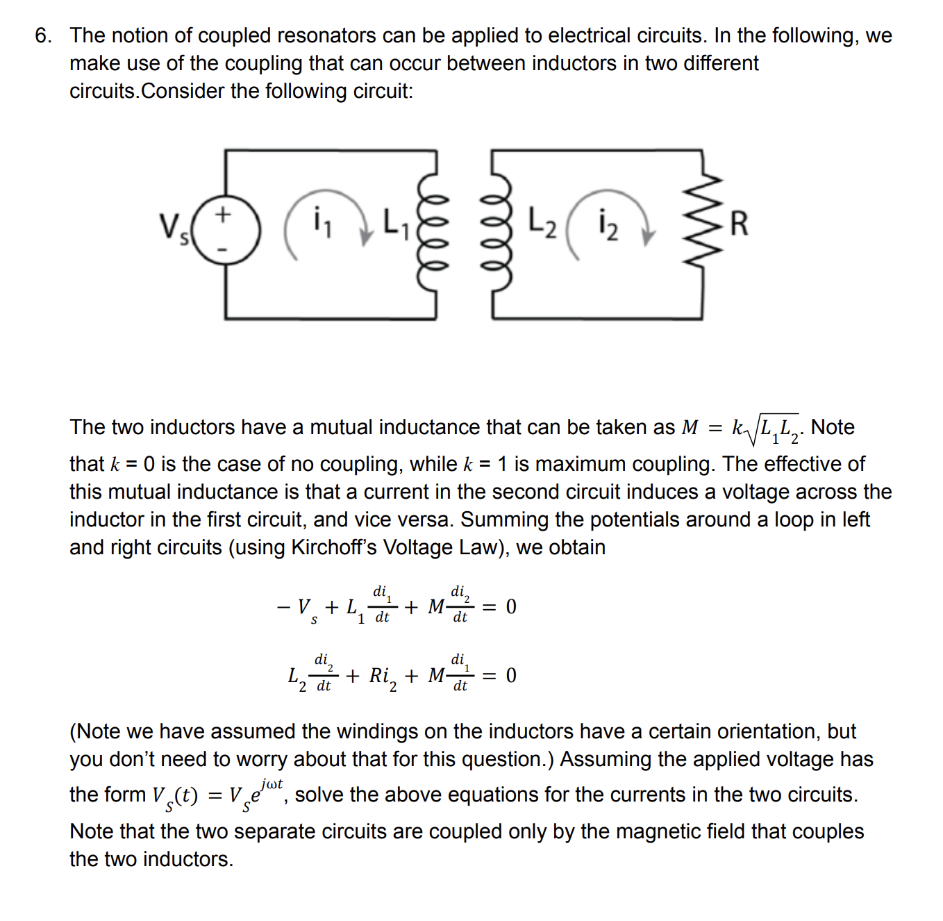 Solved The Notion Of Coupled Resonators Can Be Applied To | Chegg.com