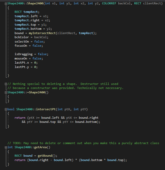 Solved In this assignment you will 1) Refactor the code in | Chegg.com