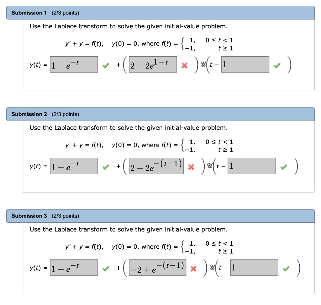 Solved Use The Laplace Transform To Solve The Given | Chegg.com