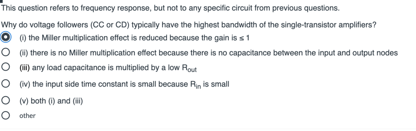 Solved This question refers to frequency response, but not | Chegg.com