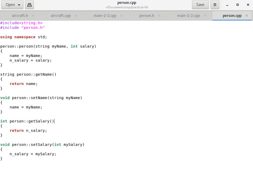 Solved c++ 2-2. Define and implement a class named aircraft. | Chegg.com