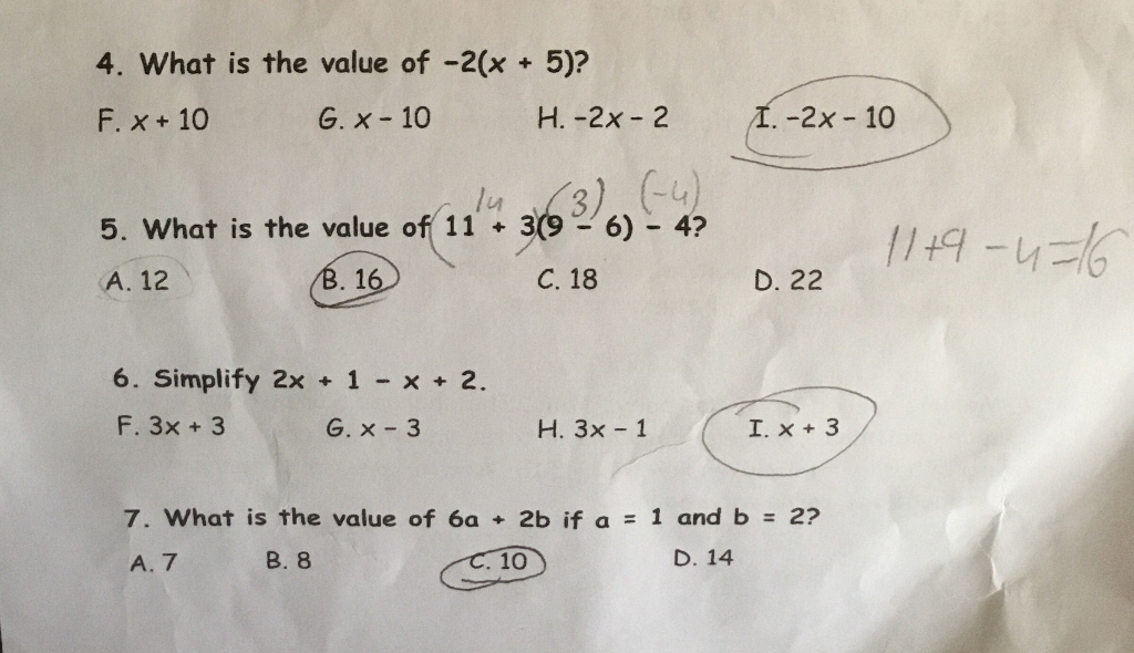 find the value of 5 3 x 10 2