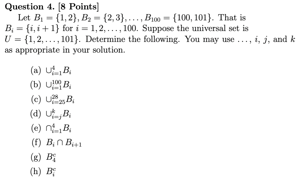 Solved Question 4. [8 Points ] Let | Chegg.com