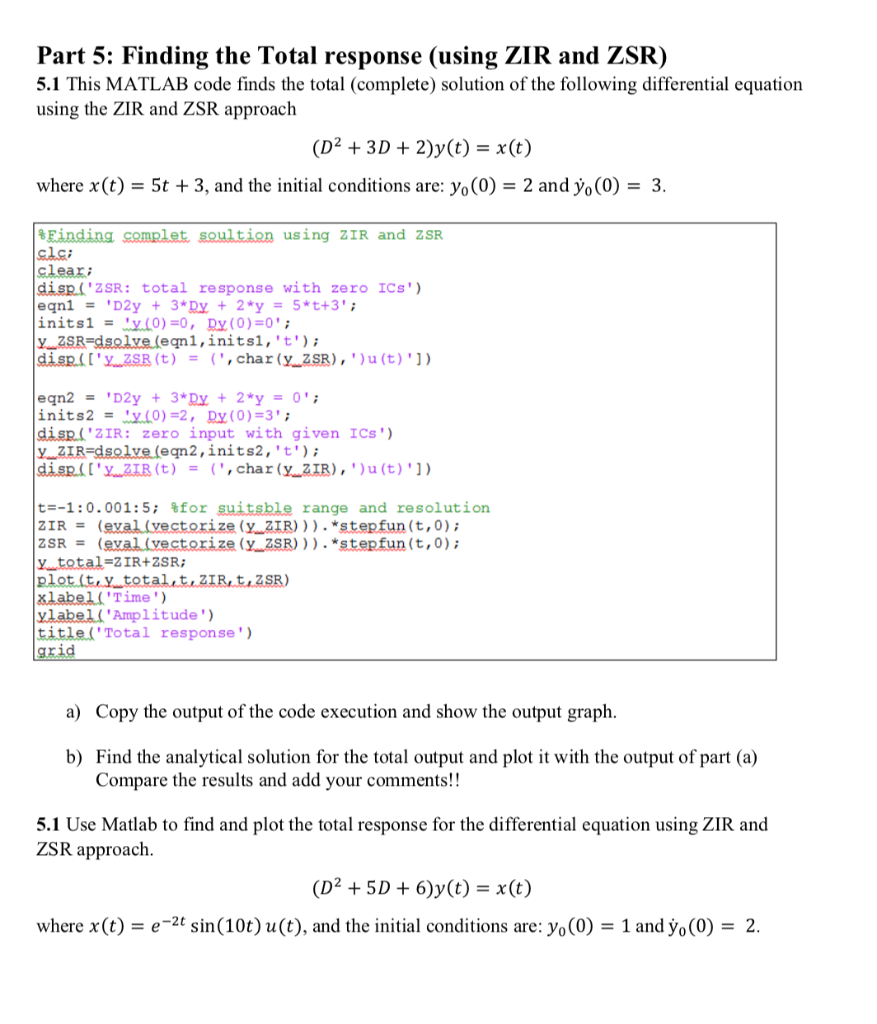 Solved MATLAB | Chegg.com