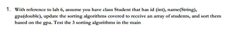Solved Please solve it using Eclipse JAVA-SE13 | Chegg.com