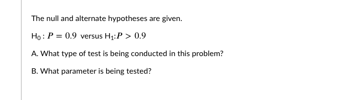 Solved The Null And Alternate Hypotheses Are Given. Ho: P= | Chegg.com