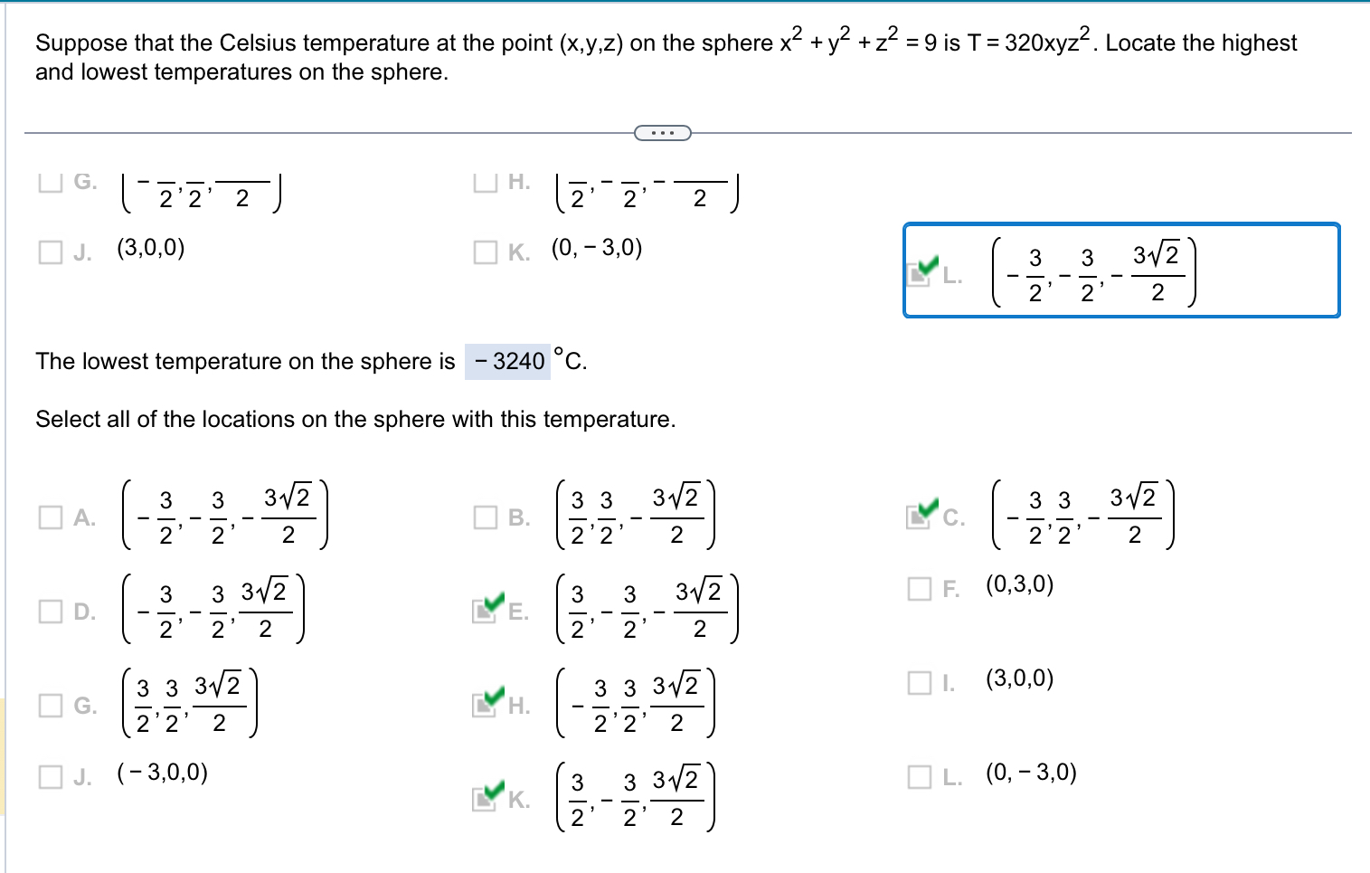 Solved Suppose that the Celsius temperature at the point | Chegg.com