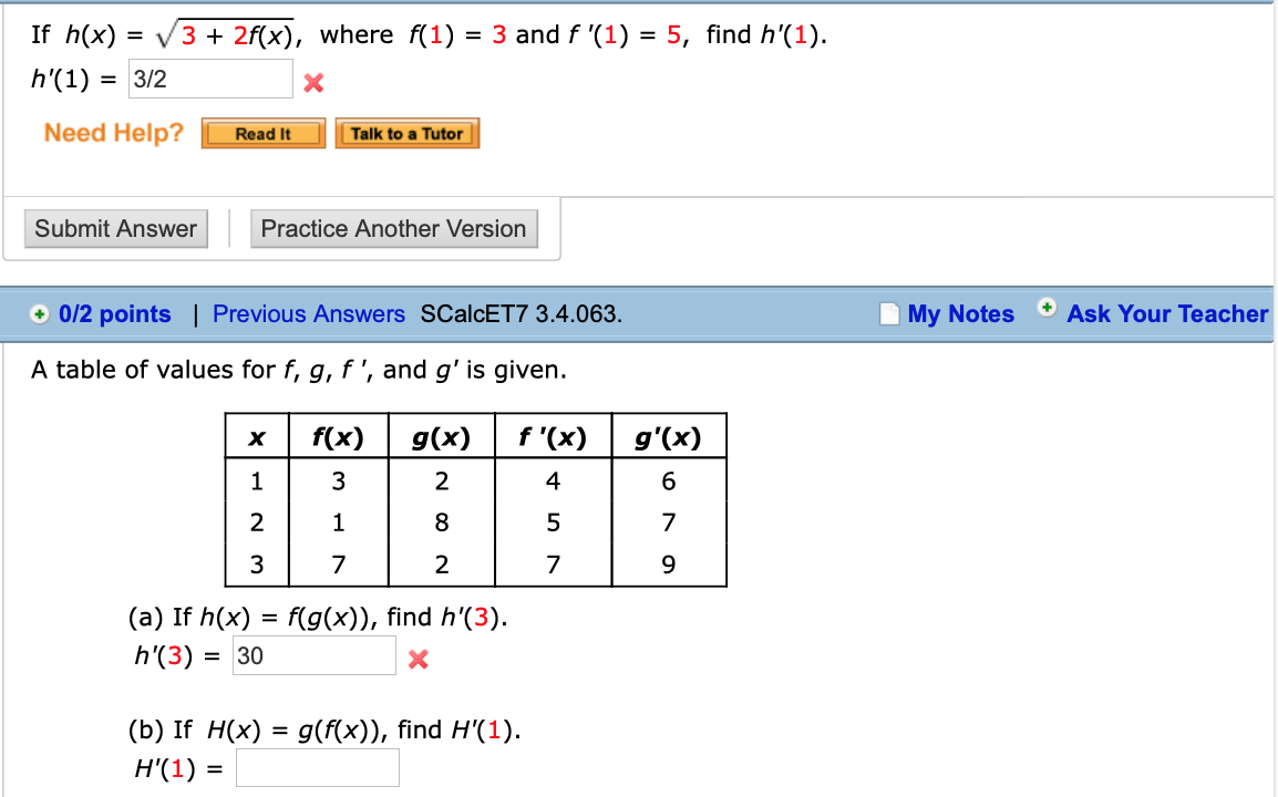 Q1 If H X 3 2f X Where F 1 3 Chegg Com